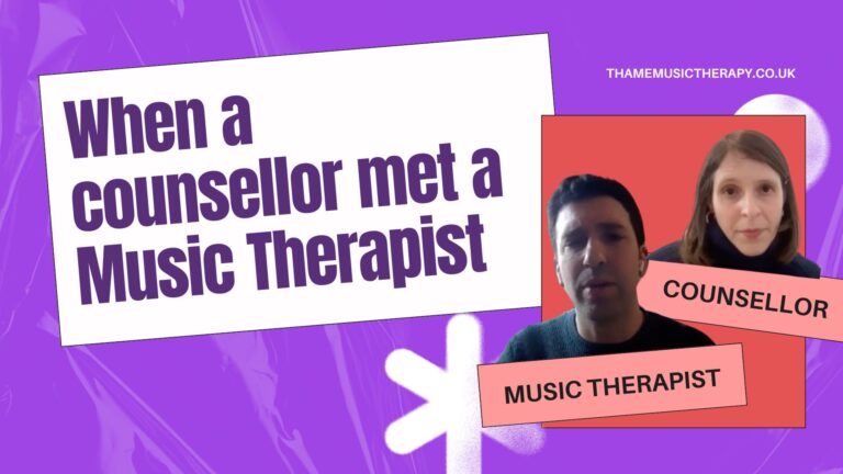 When a counsellor met a Music Therapist